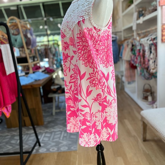 Lilly Pulitzer 🏝️ Nala Soft Shift Dress, Resort White Caliente, Size 6, Like New - Picture 5 of 7